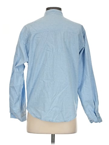 Unbranded Long Sleeve Button-Down Shirt (view 2)