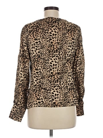 Rebecca Taylor Long Sleeve Silk Top (view 2)