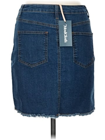 ModCloth Denim Skirt (view 2)