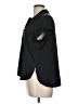 Rose + Olive 100% Polyester Black Short Sleeve Blouse Size M - photo 5