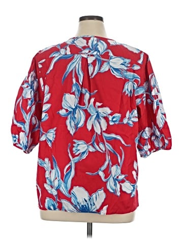 Karen Kane 3/4 Sleeve Blouse (view 2)