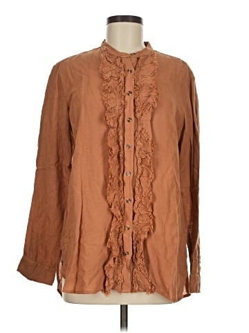 Pilcro Long Sleeve Blouse (view 1)