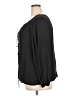 Ramy Brook 100% Polyester Black 3/4 Sleeve Blouse Size XXL (estimated) - photo 5