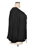 Ramy Brook 100% Polyester Black 3/4 Sleeve Blouse Size XXL (estimated) - photo 4