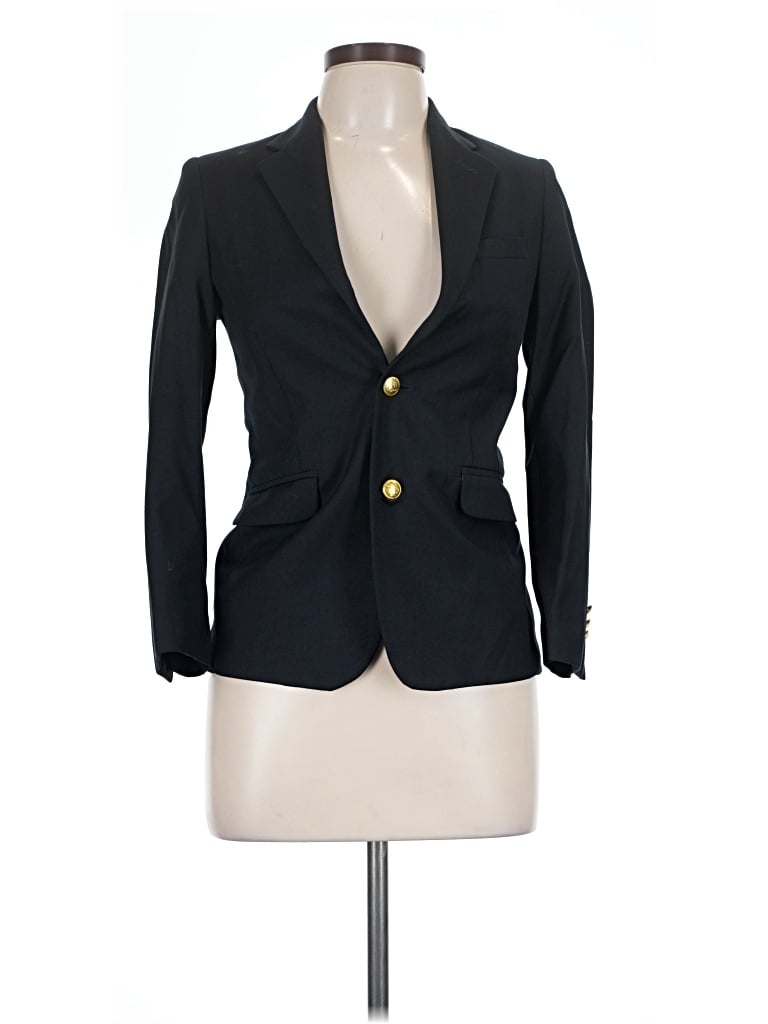 Pre-owned Nautica Blazer Jacket In Black