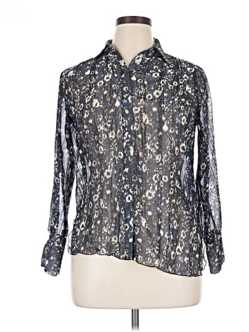 Massimo Dutti Long Sleeve Blouse (view 1)