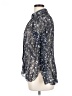 Massimo Dutti Floral Silver Long Sleeve Blouse Size 14 - photo 5