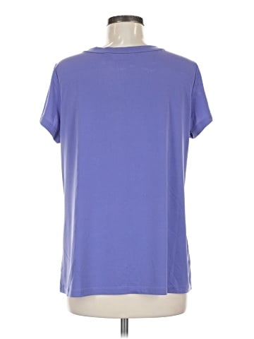 Susan Graver Short Sleeve Blouse (view 2)