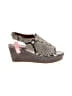 Donald J Pliner Gray Wedges Size 10 - photo 1
