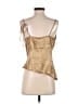 Superdown 100% Polyester Gold Sleeveless Top Size XS - photo 2