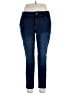 Liz Claiborne Solid Blue Jeans Size 14 (petite) - photo 1