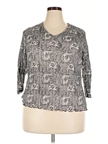 Laura Ashley 3/4 Sleeve Blouse (view 1)