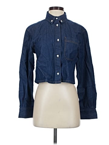 Divided by H&M Long Sleeve Button-Down Shirt (view 1)
