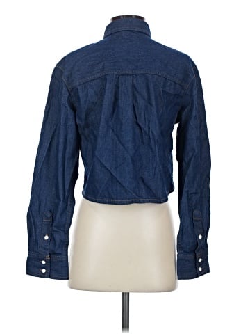 Divided by H&M Long Sleeve Button-Down Shirt (view 2)