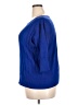 Apt. 9 Solid Black Blue 3/4 Sleeve Top Size XXL - photo 5