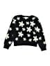 Design History Floral Black Pullover Sweater Size 4 - photo 1