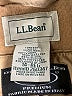 L.L.Bean 100% Newwool Tan Wool Coat Size 14 - photo 6