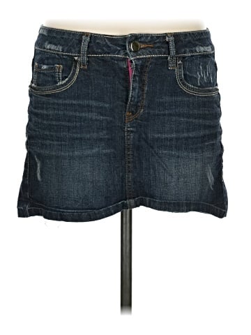 Candie's Denim Skirt (view 1)