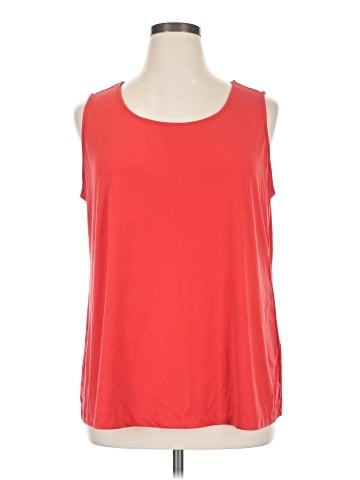 Susan Graver Sleeveless T-Shirt (view 1)