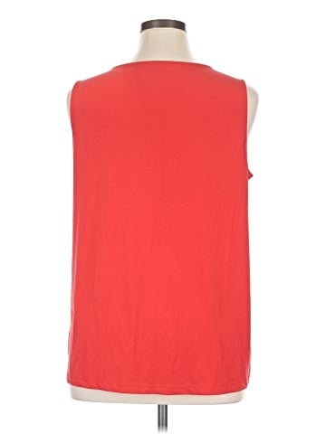 Susan Graver Sleeveless T-Shirt (view 2)