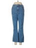 Express Hearts Blue Jeans Size 8 - photo 1
