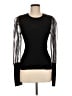 Veronica Beard Black Long Sleeve Top Size M - photo 1