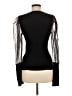 Veronica Beard Black Long Sleeve Top Size M - photo 2