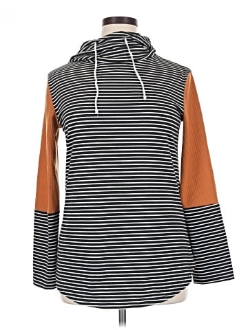 Tickled Teal Pullover Hoodie (view 1)
