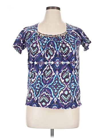 Avenue Short Sleeve Blouse (view 1)