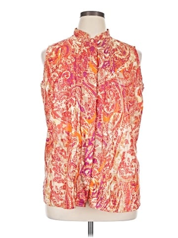 Jaclyn Smith Sleeveless Blouse (view 1)