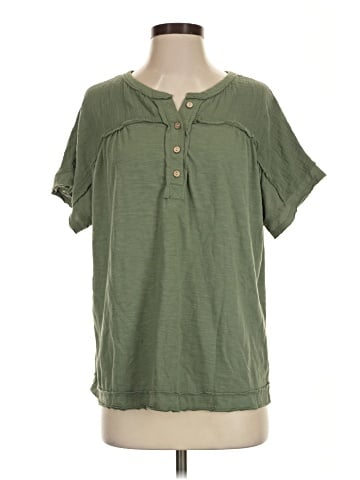 BKE Short Sleeve Henley (view 1)