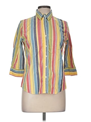 Jones New York Sport 3/4 Sleeve Button-Down Shirt (view 1)