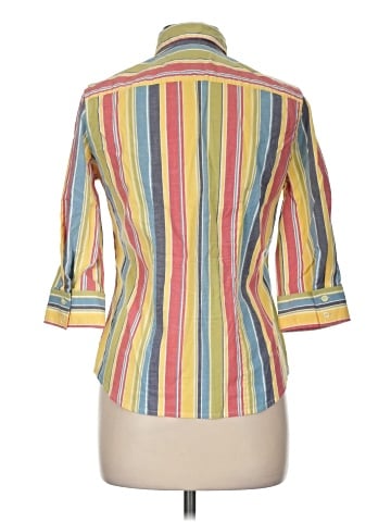 Jones New York Sport 3/4 Sleeve Button-Down Shirt (view 2)