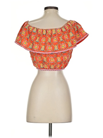 Topshop Short Sleeve Blouse (view 2)