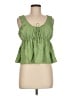 Assorted Brands Green Sleeveless Blouse Size M - photo 1