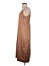 Achro 100% Polyester Solid Tan Casual Dress Size S - photo 5