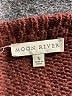 Moon River Chevron-herringbone Brown Pullover Sweater Size S - photo 7