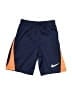 Nike 100% Polyester Color Block Blue Athletic Shorts Size 7 - photo 1