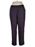 Alfred Dunner 100% Polyester Purple Casual Pants Size 16 - photo 1