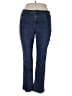 Westport Chevron-herringbone Blue Jeans Size 14 - photo 1