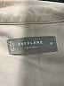 Everlane 100% Organic Cotton Color Block Tan Ivory Long Sleeve Button-Down Shirt Size M - photo 7