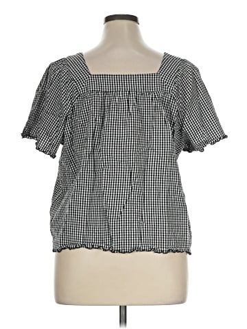 Tribal Short Sleeve Blouse (view 2)