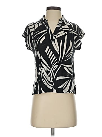 Tahari Short Sleeve Blouse (view 1)