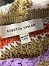 Rebecca Taylor 100% Cotton Stripes Tan Pullover Sweater Size XS - photo 7