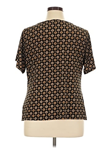 MICHAEL Michael Kors Short Sleeve Blouse (view 2)