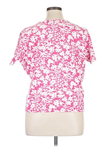 Jones New York Signature Short Sleeve Blouse (view 2)