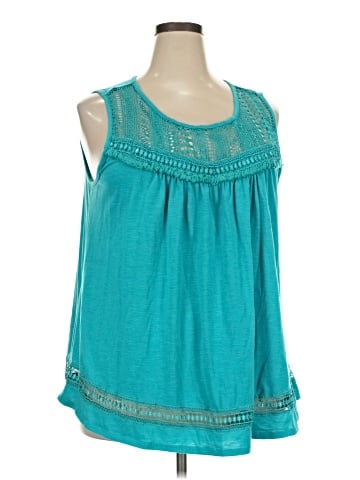 Lane Bryant Sleeveless T-Shirt (view 1)