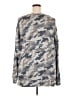 Three Dots Camo Gray Pullover Sweater Size XXL - photo 2