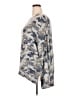 Three Dots Camo Gray Pullover Sweater Size XXL - photo 5