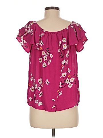 Eyeshadow Short Sleeve Blouse (view 2)